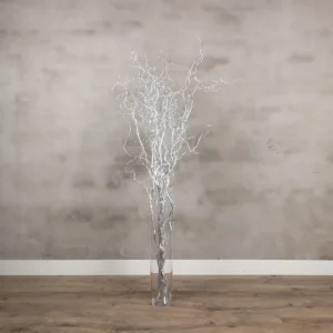 5 zilveren wilgentakken 150 cm