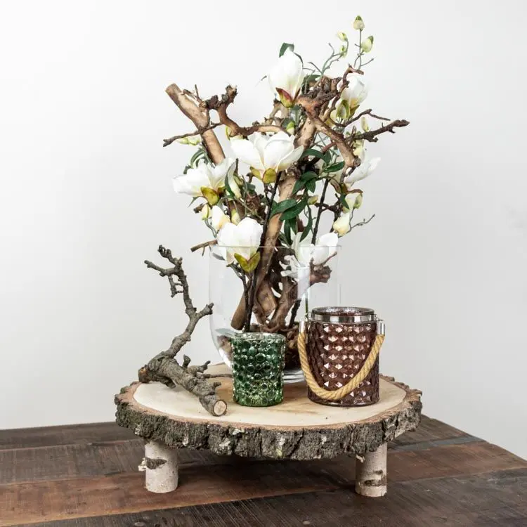 Berken Boomstamtafeltje H6cm ø15-20cm (2)