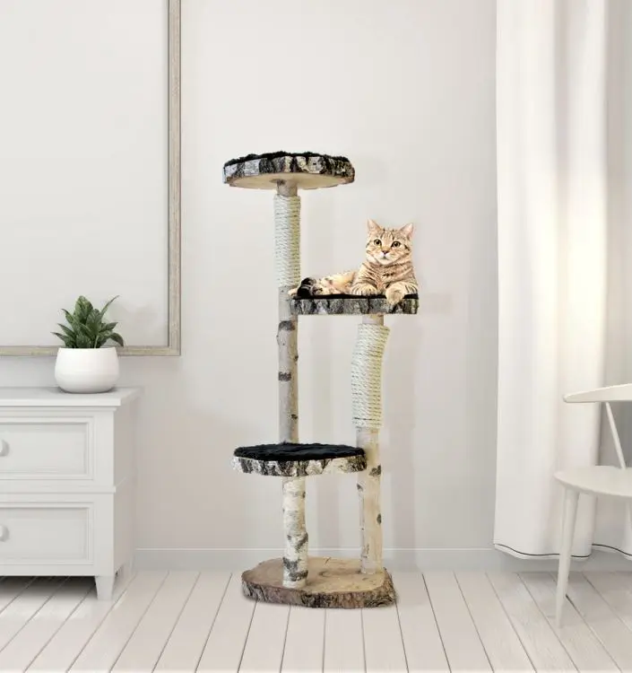 Berken Krabpaal Minoes 125x35cm