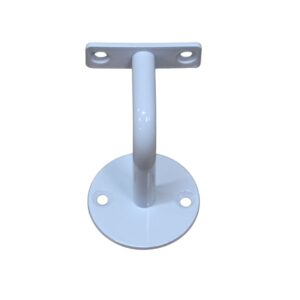 Trapleuning beugel | Gaatjes | Wit