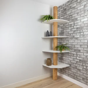 Boomstam Hoekkast Tarik Old NaturelWit 85x60x250 (2)