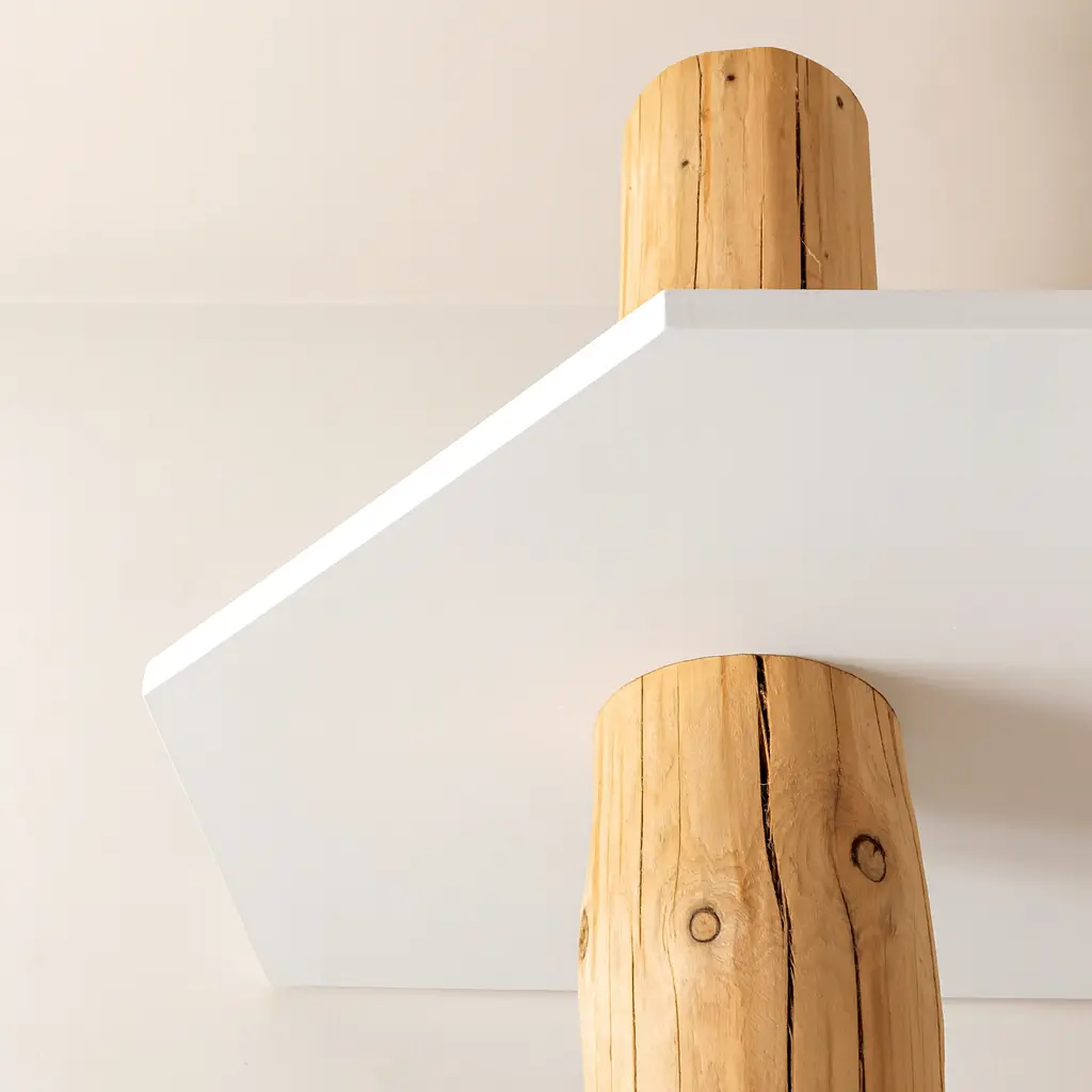 Boomstam Hoekkast Tarik Old NaturelWit 85x60x250 (3)