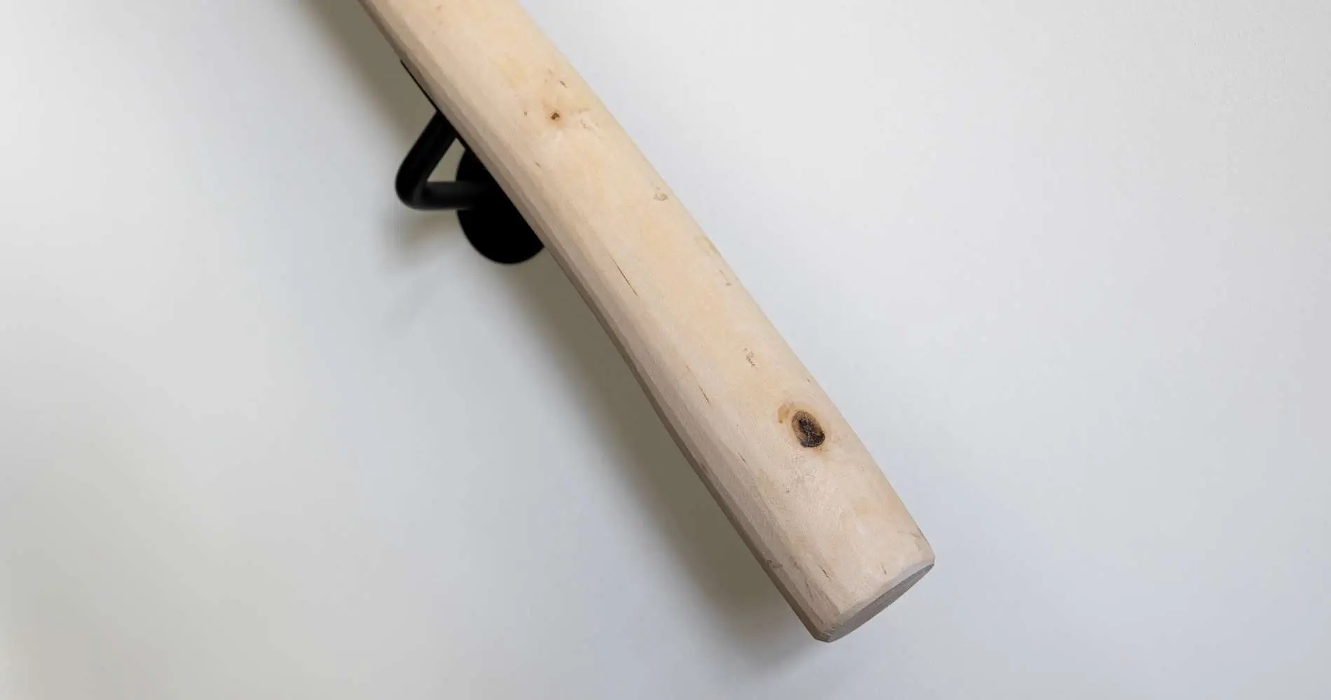 Boomstam Trapleuning Naturel detailfoto