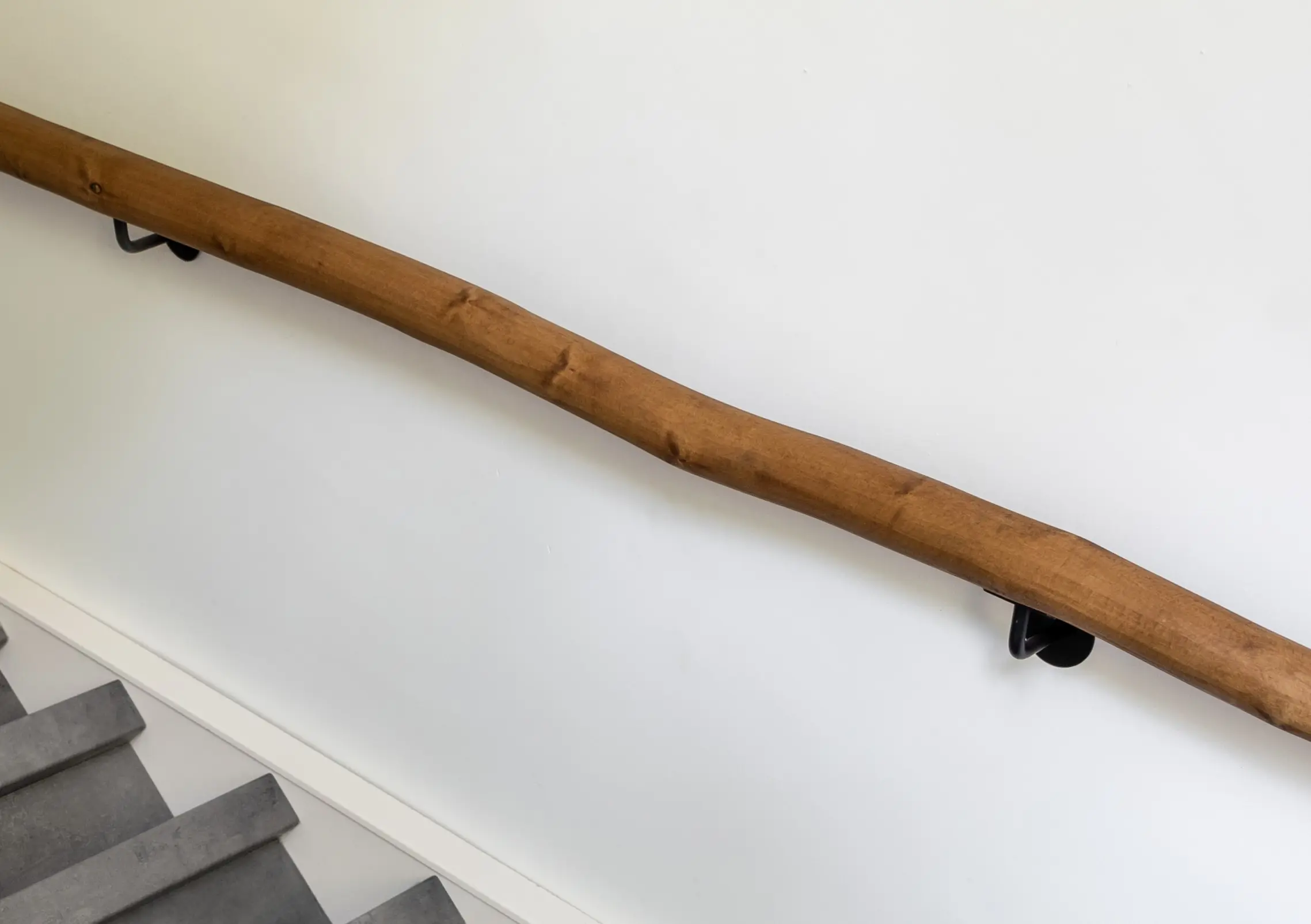 Boomstam Trapleuning Oak recht (1)