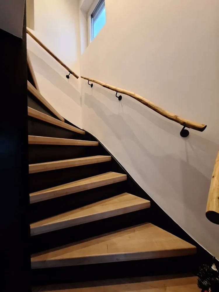 Boomstam Trapleuning Old Naturel (2)