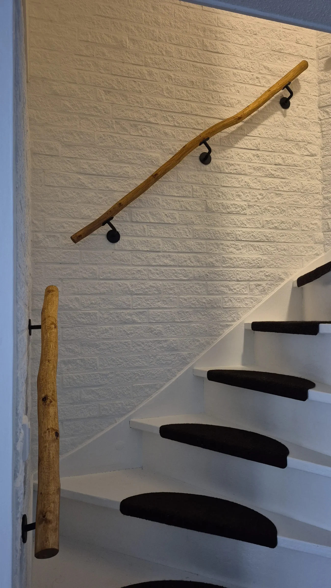 Boomstam Trapleuning Old Naturel (6)