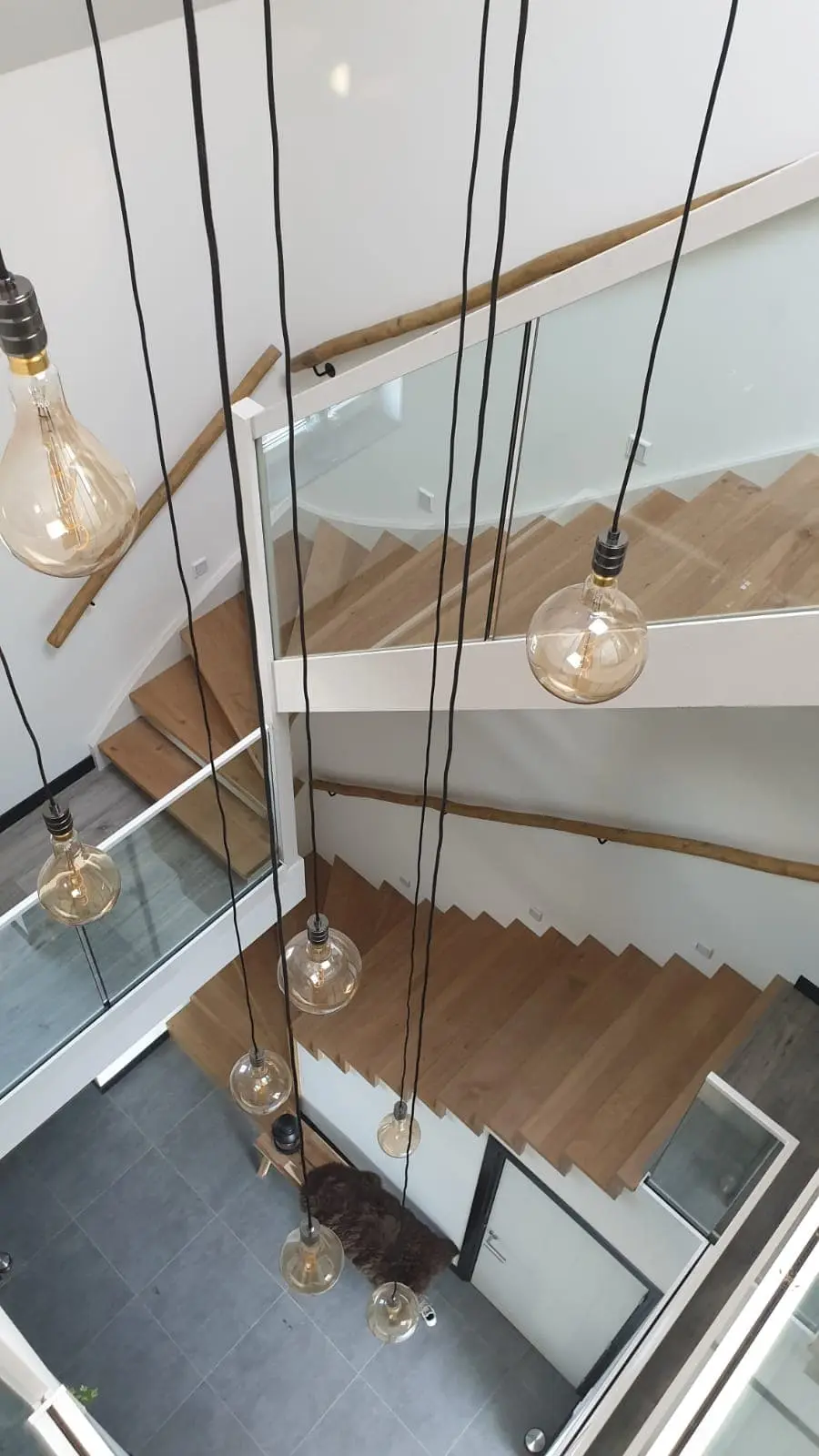 Boomstam Trapleuning Old Naturel (9)