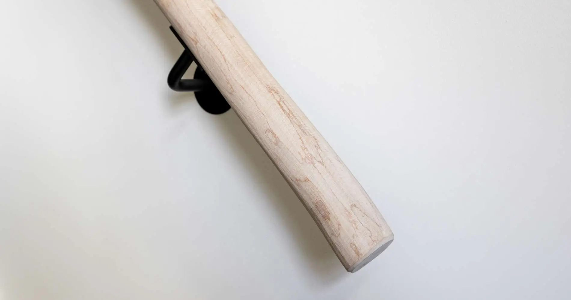 Boomstam Trapleuning White wash detailfoto