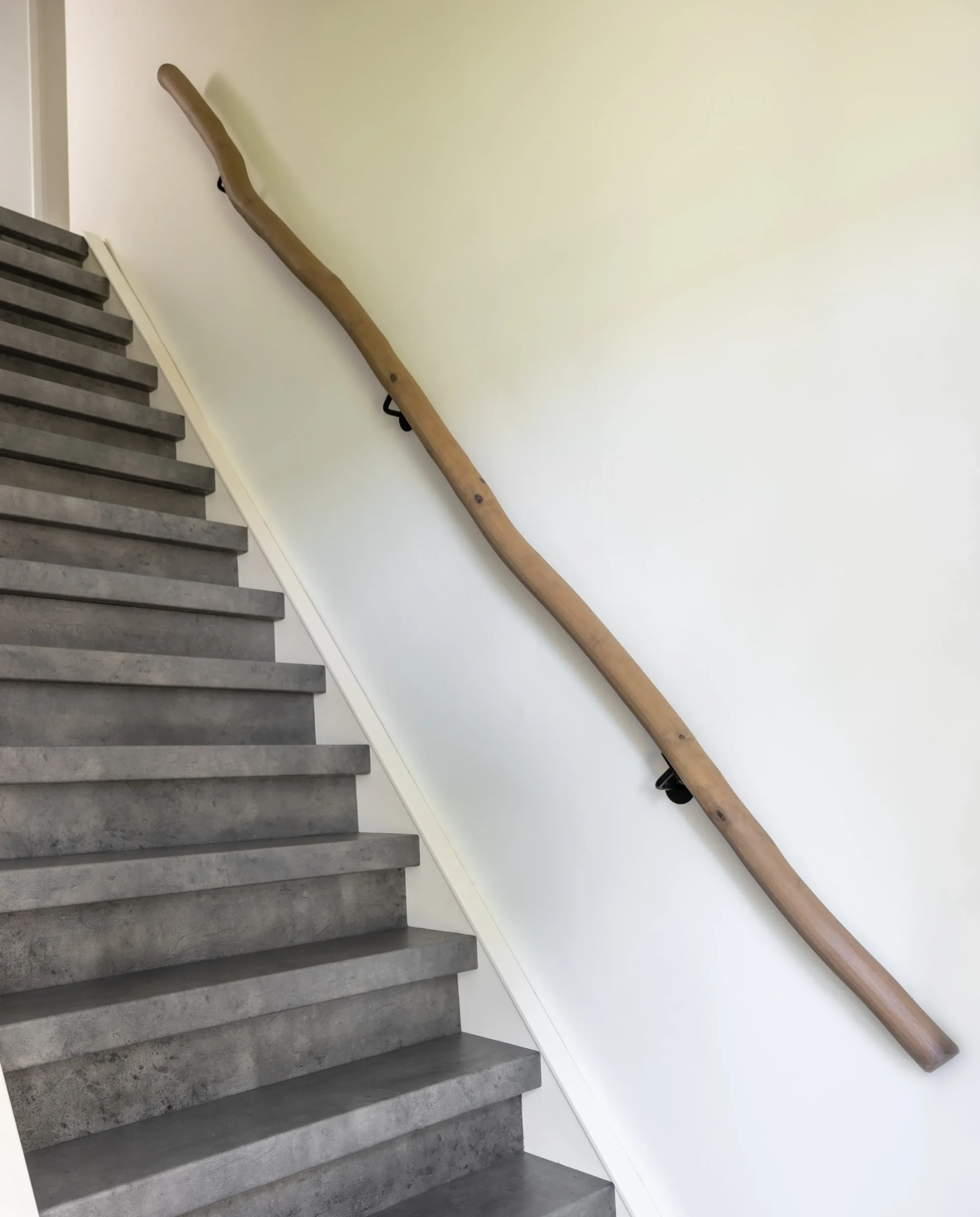 Boomstam trapleuning Grey