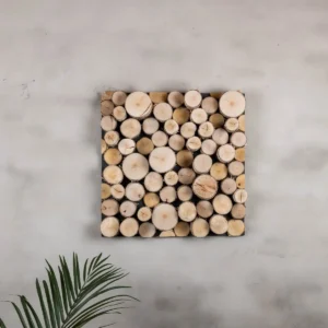 Boomstam wanddecoratie Lars vanaf 60x60cm (1)