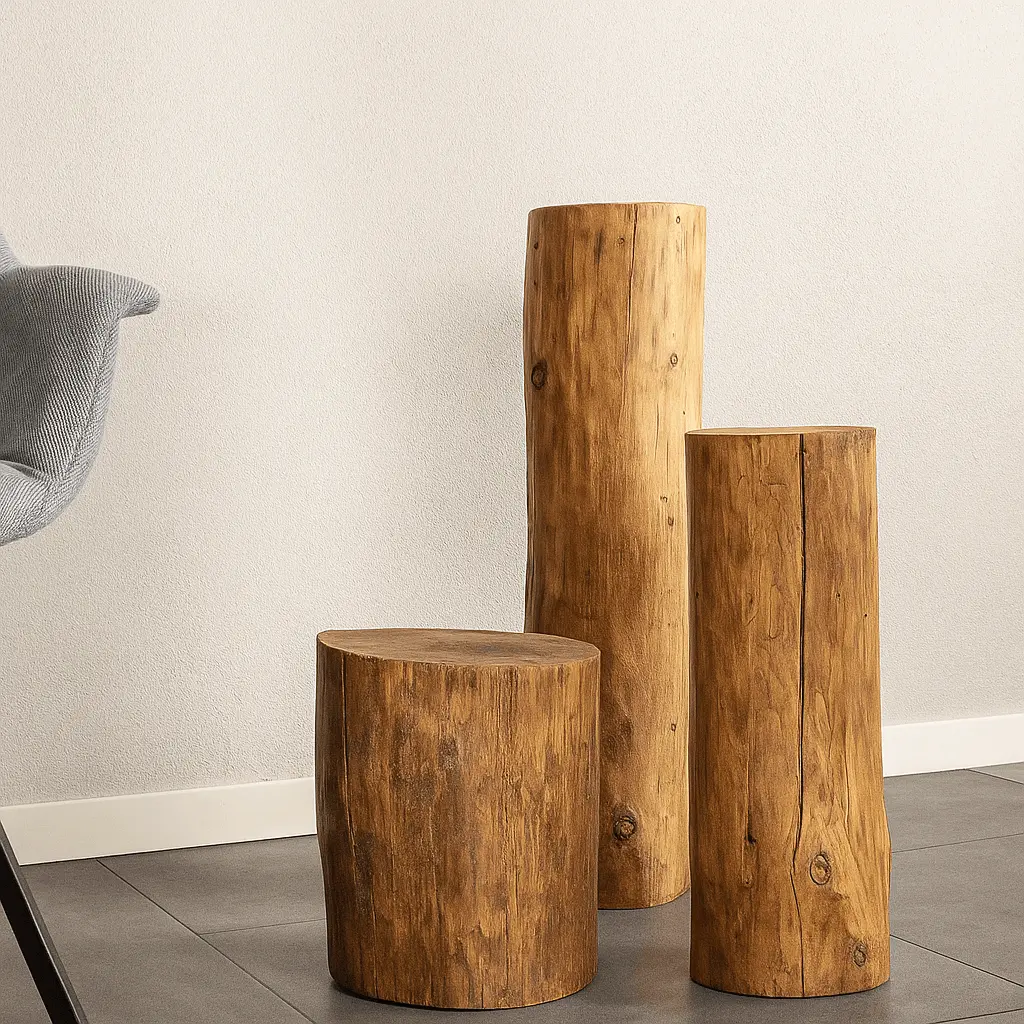 Boomstam zuil Old Naturel (6)