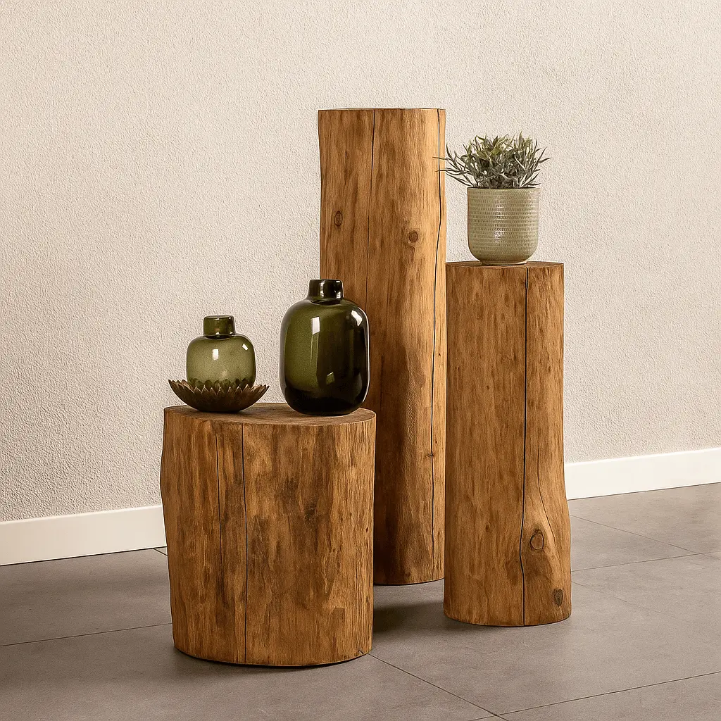 Boomstam zuil Old Naturel (7)