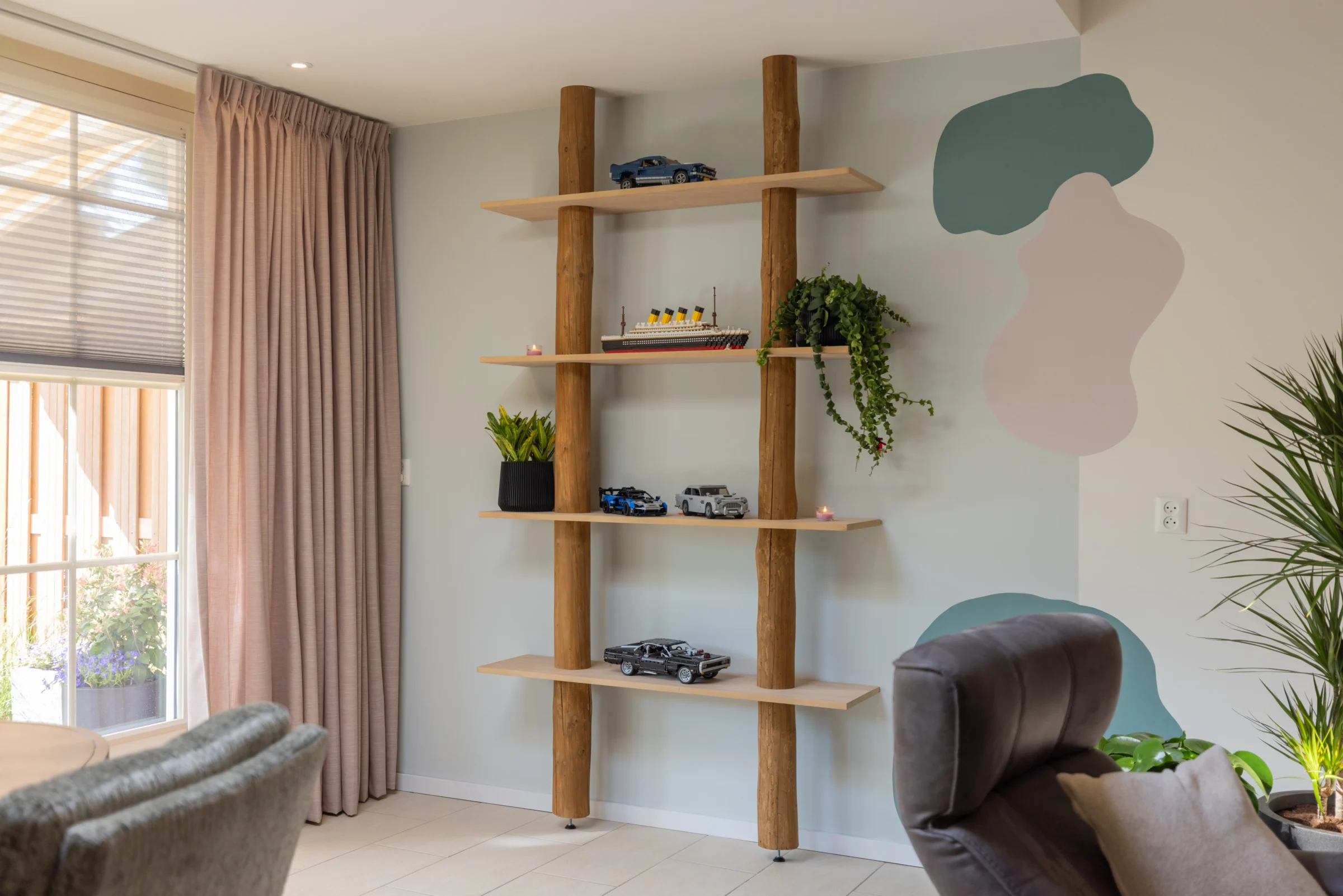 Boomstamwandkast Cedric OakNaturel 250cm (3)