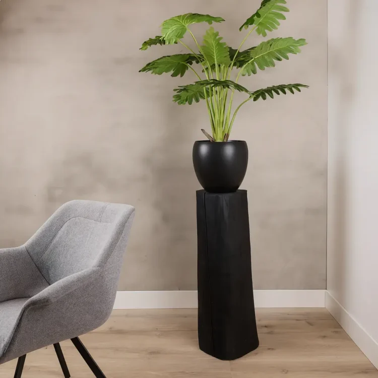 Boomstamzuil Vigo Zwart (6)