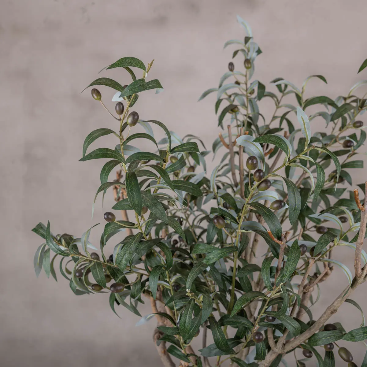 Detail kunstplant Olijftakken (1)