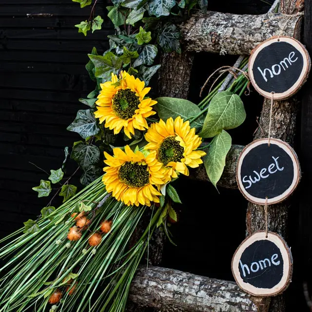 Eiken ladder 100 cm (10)