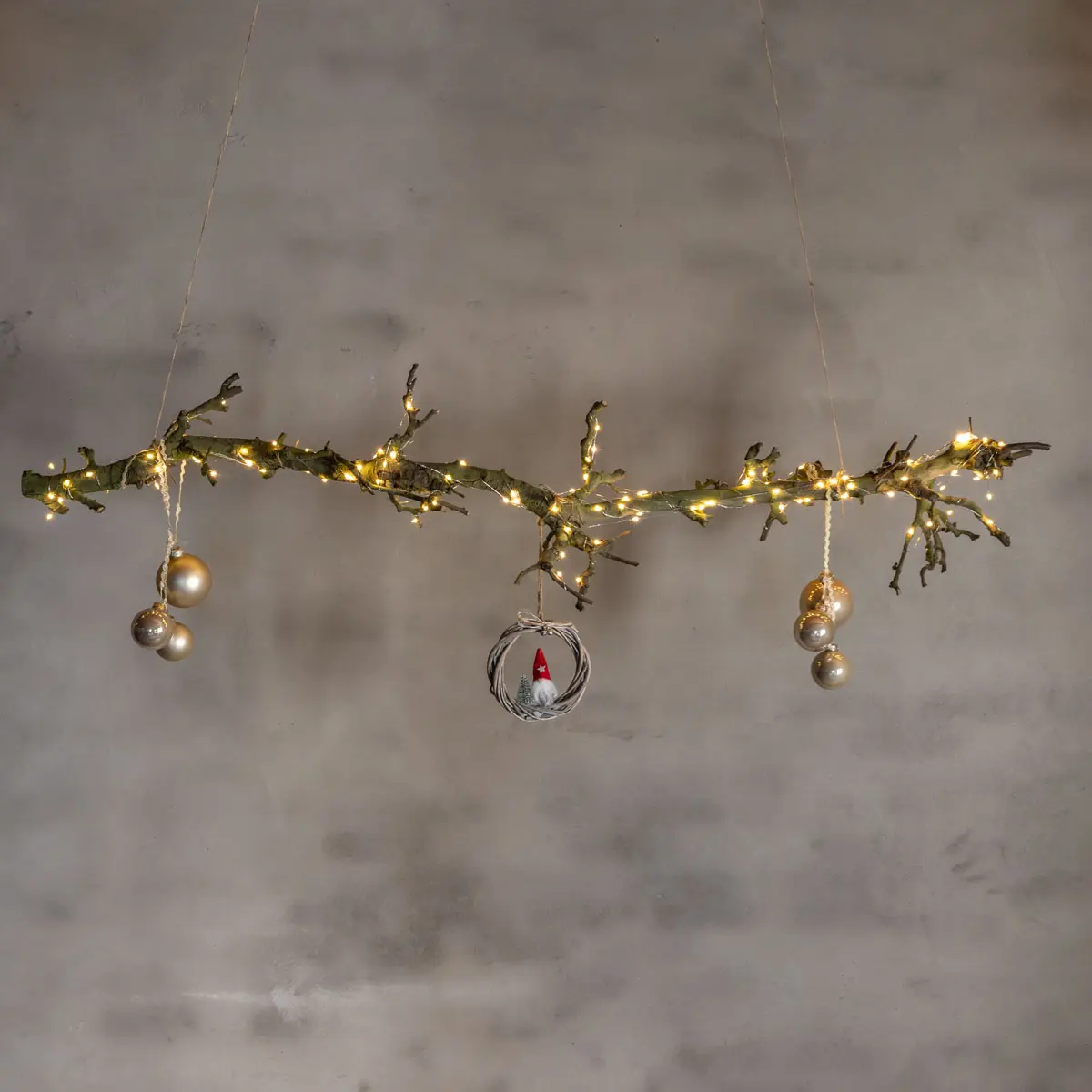 Guirlande perentak naturel 120 cm