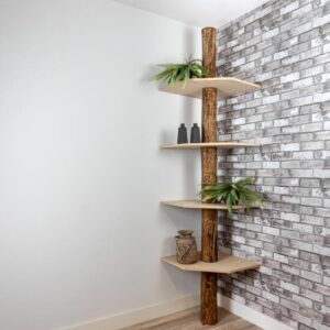 Hoekkast Tarik Oak naturel planken (1)