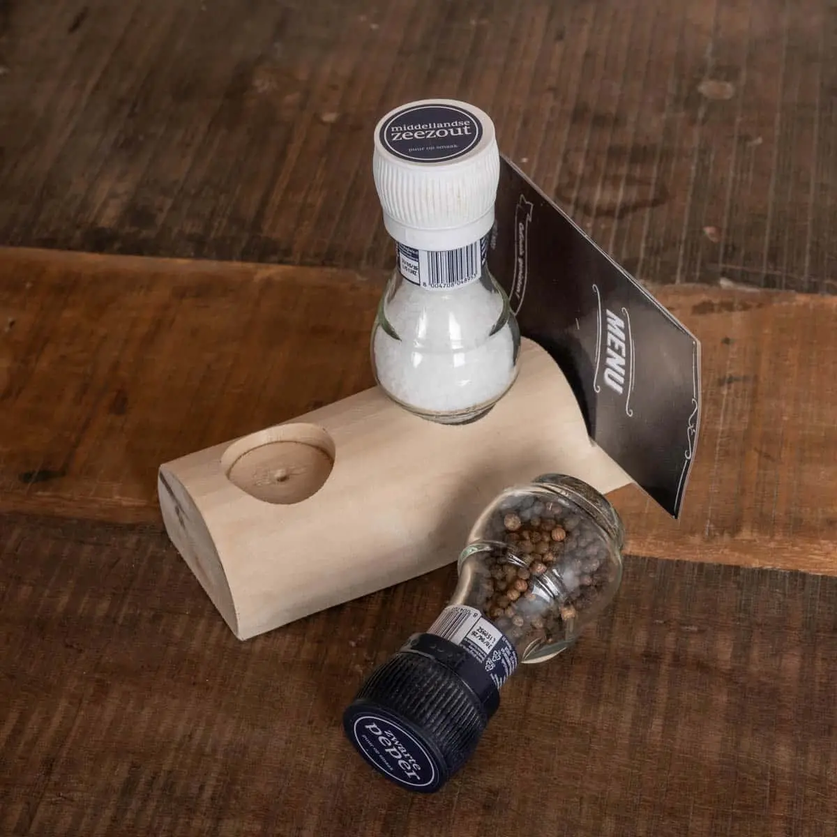 Houten menukaarthouder Ratatouille 18cm (2)