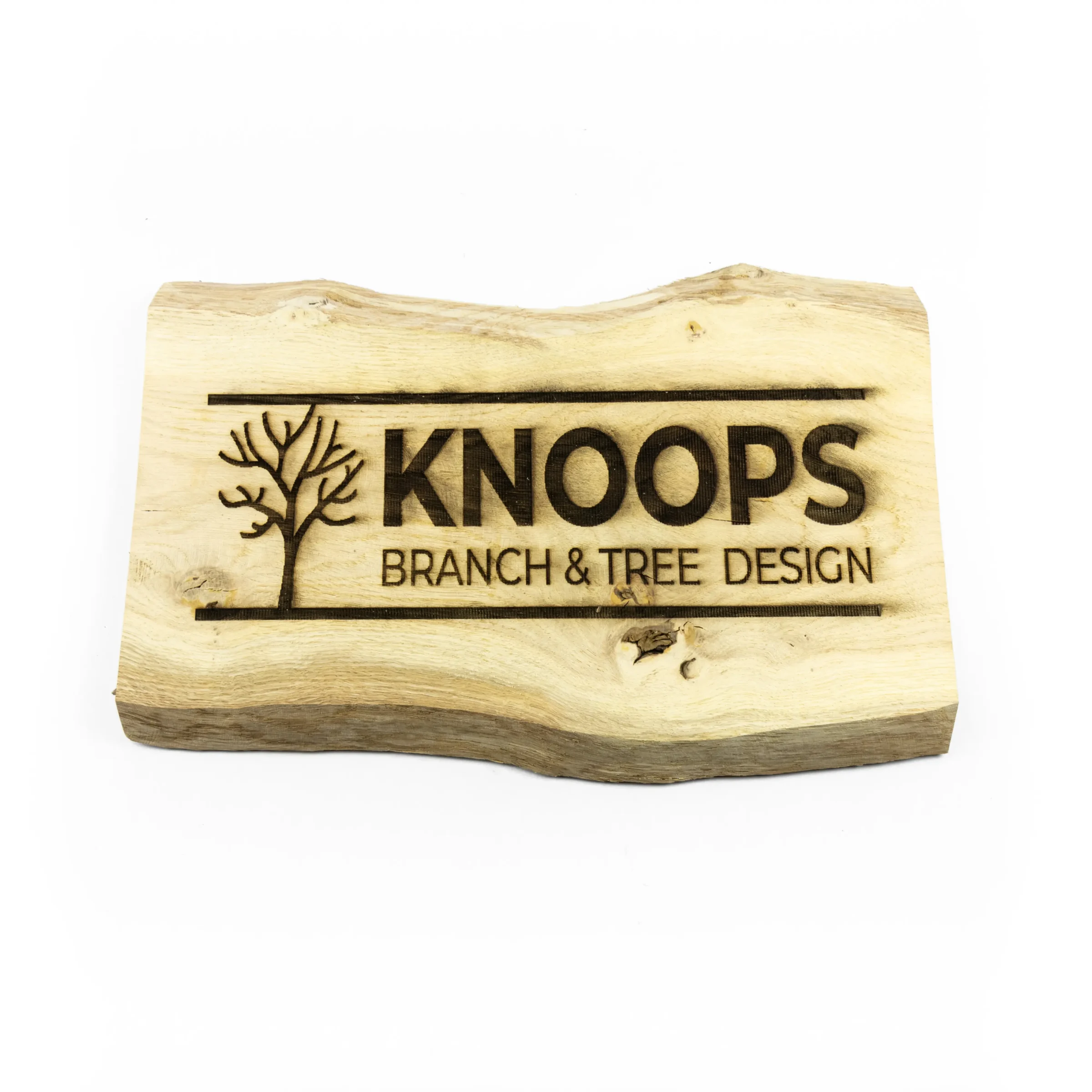 Houten plank Gepersonaliseerde Symbooltekst 25cm (2)