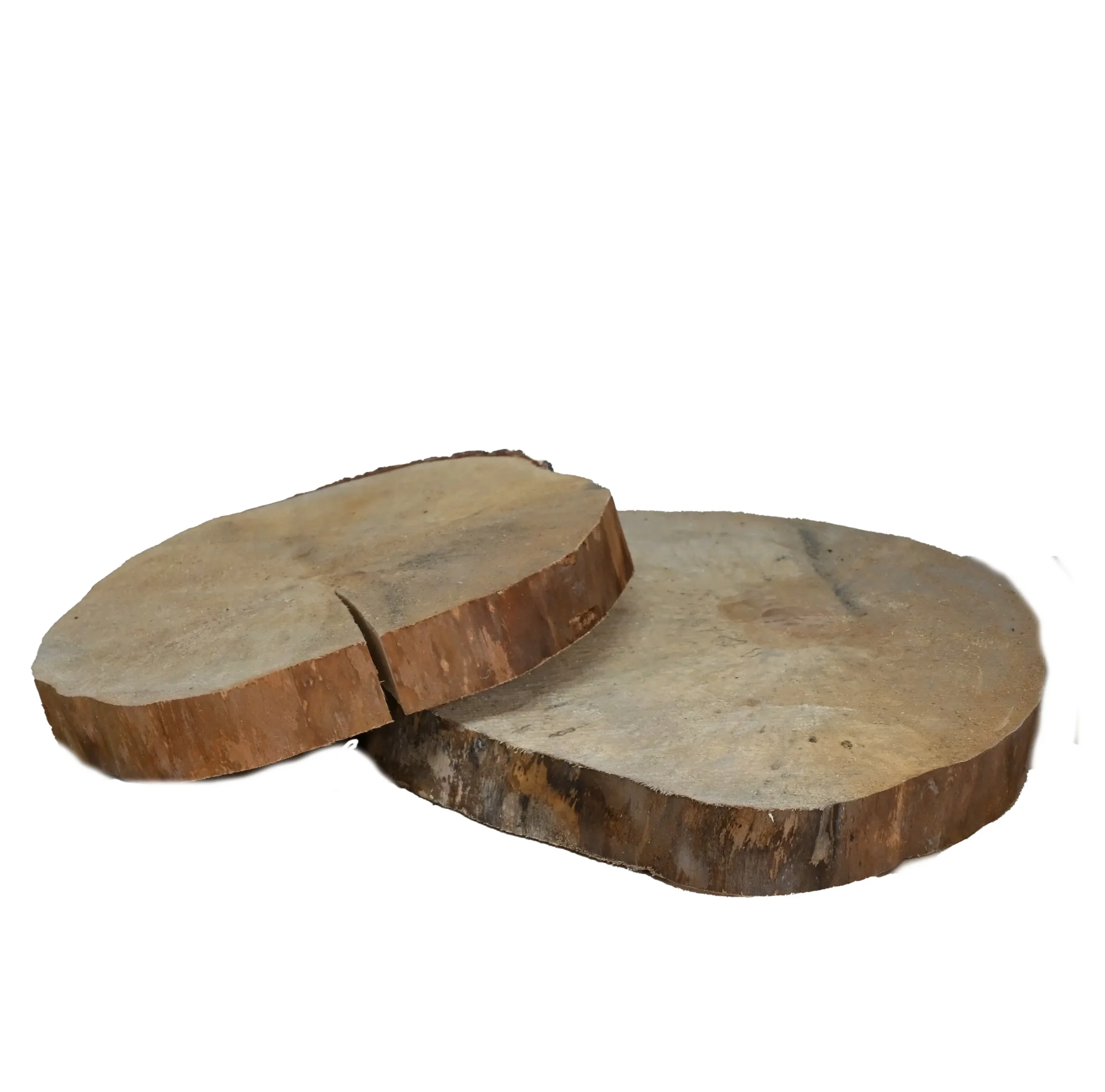 Houtschijf rustiek 30cm