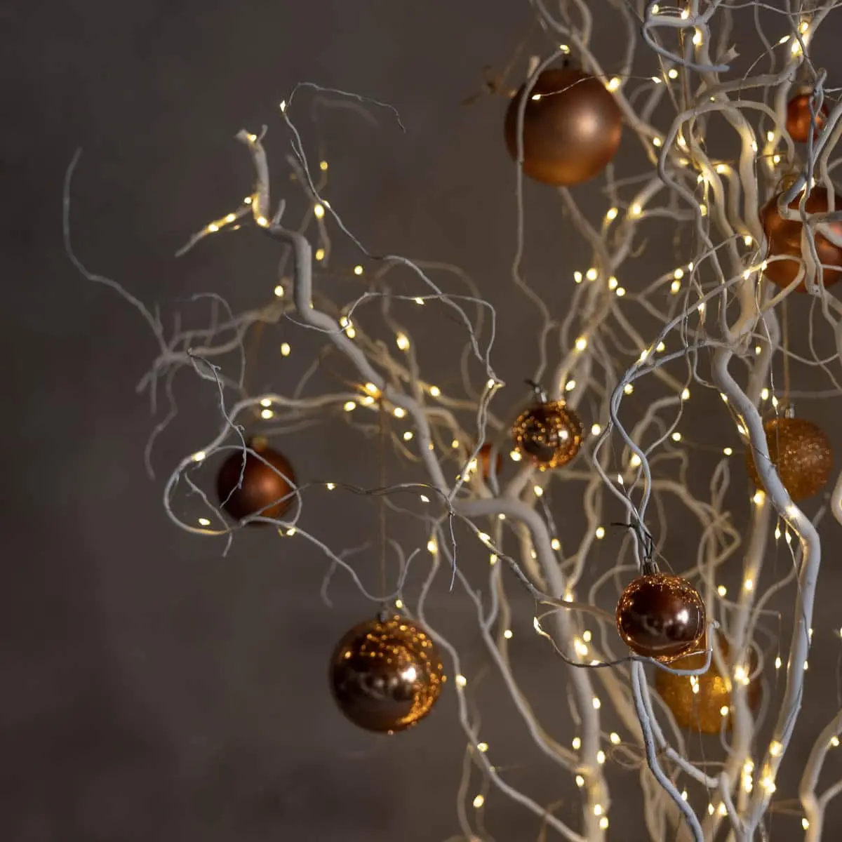 Kerstboom kronkelwilg takken Wit 150cm (3)