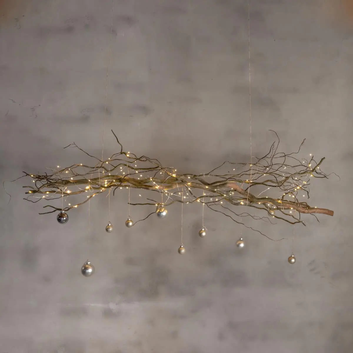 Kerstguirlande Decotakken Naturel 100cm