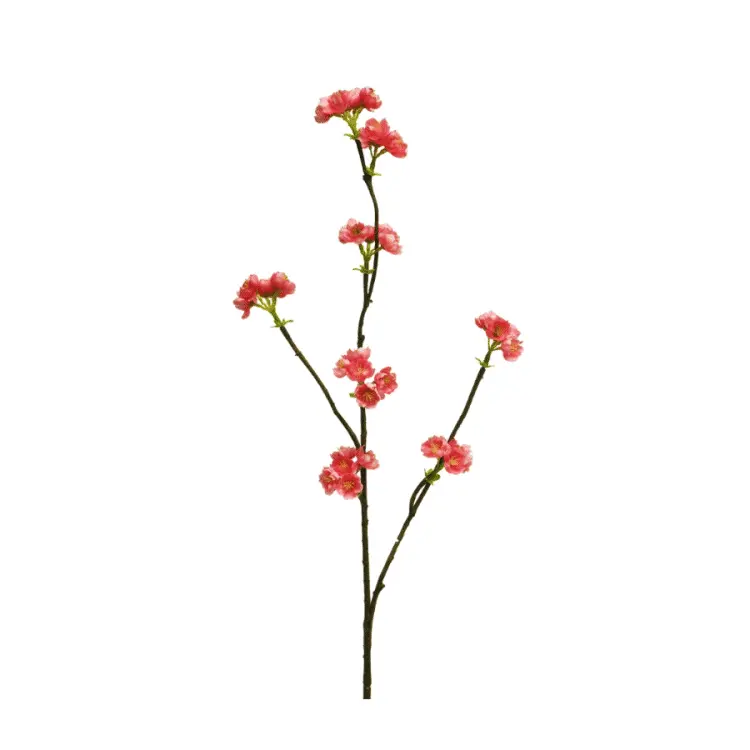 Kunst Appelbloesemtak Fel Roze 80cm