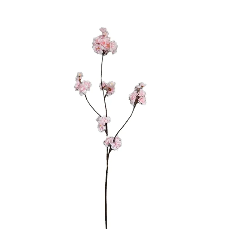 Kunst Appelbloesemtak roze_Wit