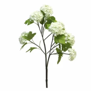 Kunst Hortensiatak Wit 75cm