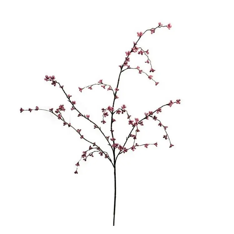 Kunst pruimenbloesemtak Paars 90 cm