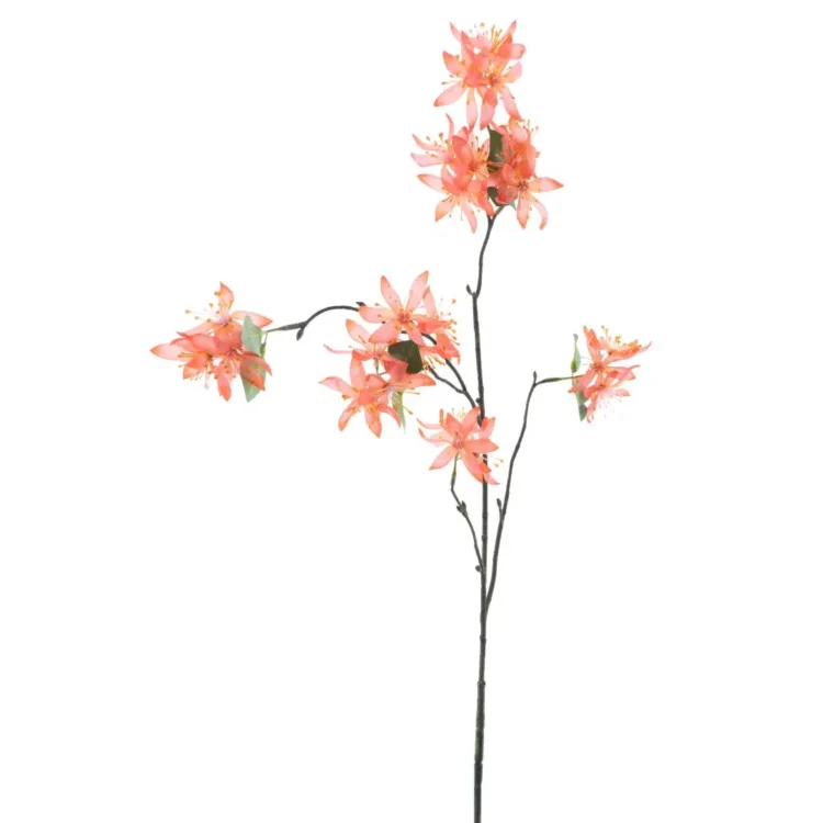 Kunst wilde Clematis Koraalroze 85cm