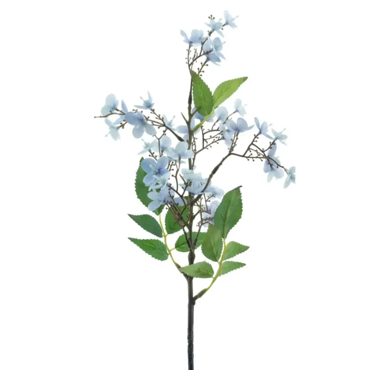 Kunst wilde rozentak Lichtblauw 50cm