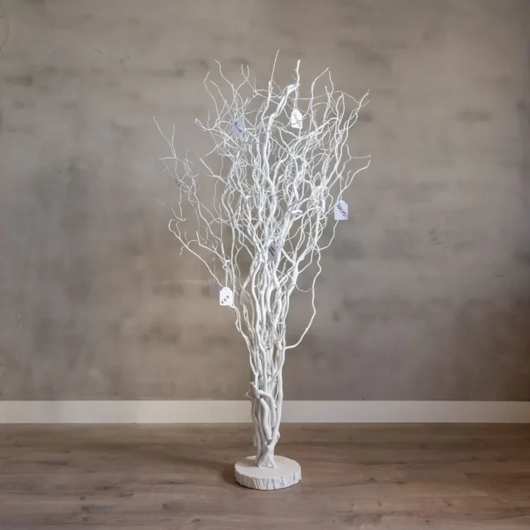 Luxe wensboom Wit 150cm (1)