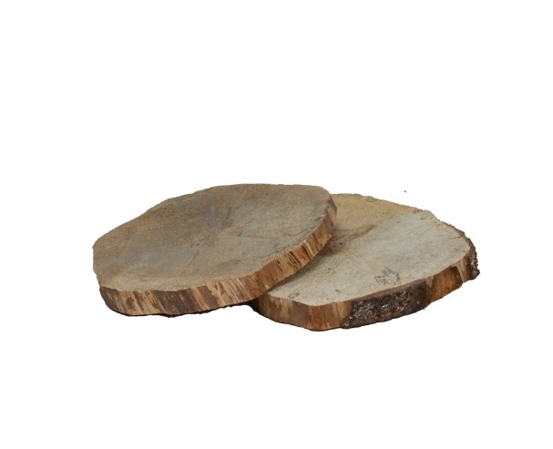 Rustieke houtschijf 20 cm