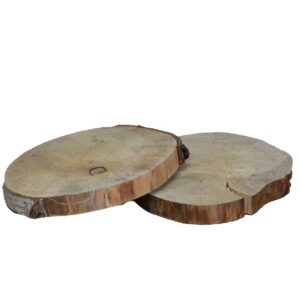 Rustieke houtschijf 25 cm
