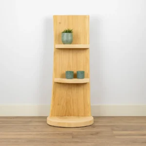 Staand Boomstamrek Einar Old Naturel 25x15x100