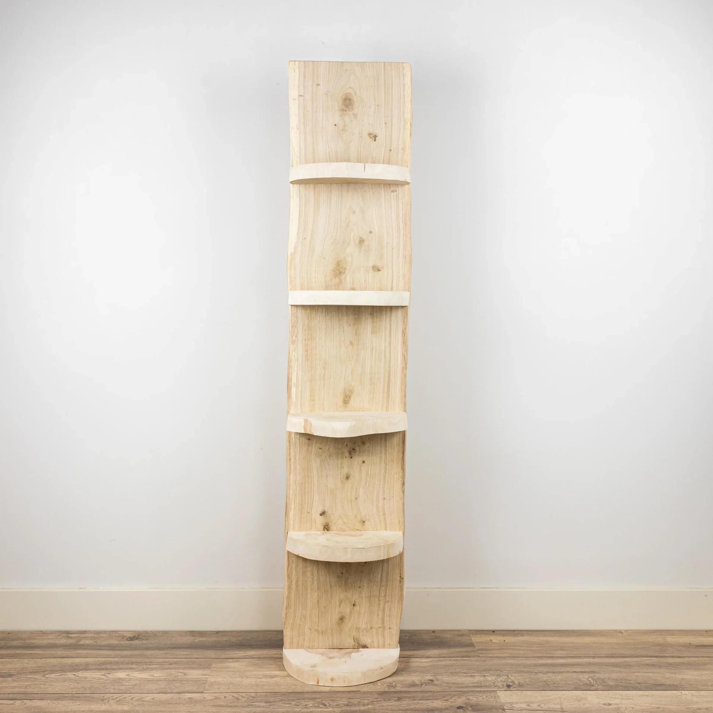 Staand Boomstamrek York Geschuurd Eiken 150cm (1)