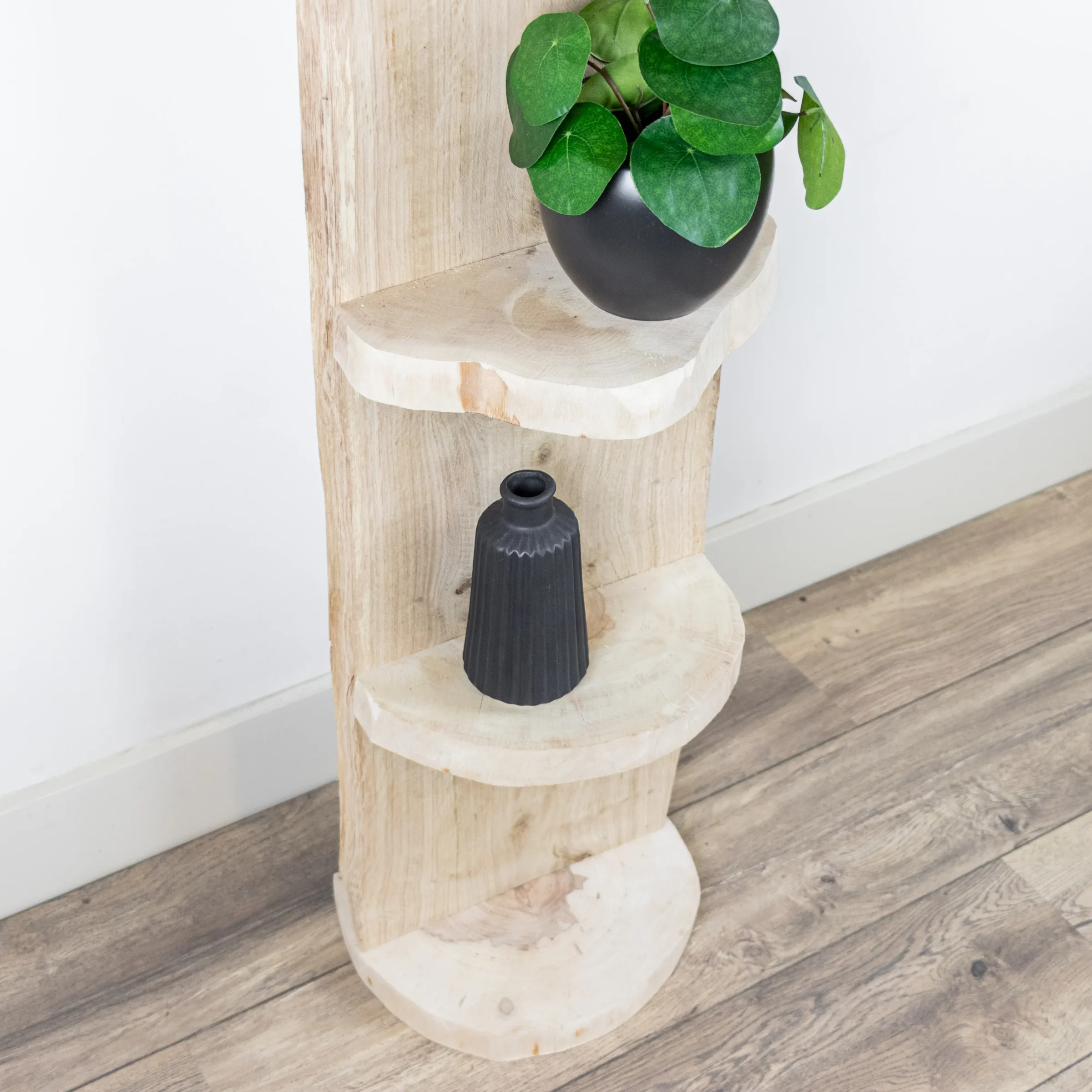 Staand Boomstamrek York Geschuurd Eiken 150cm (6)