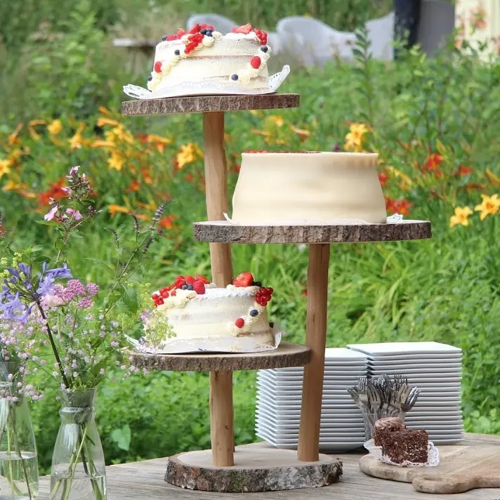 Taarten etagère 3 laags 70cm (5)