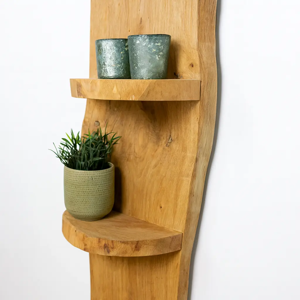 Wand Boomstamrek Einar Old Naturel 25x15x150 (10)