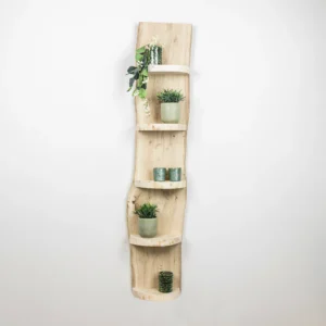 Wand Boomstamrek Eton Geschuurd eiken 150cm (2)