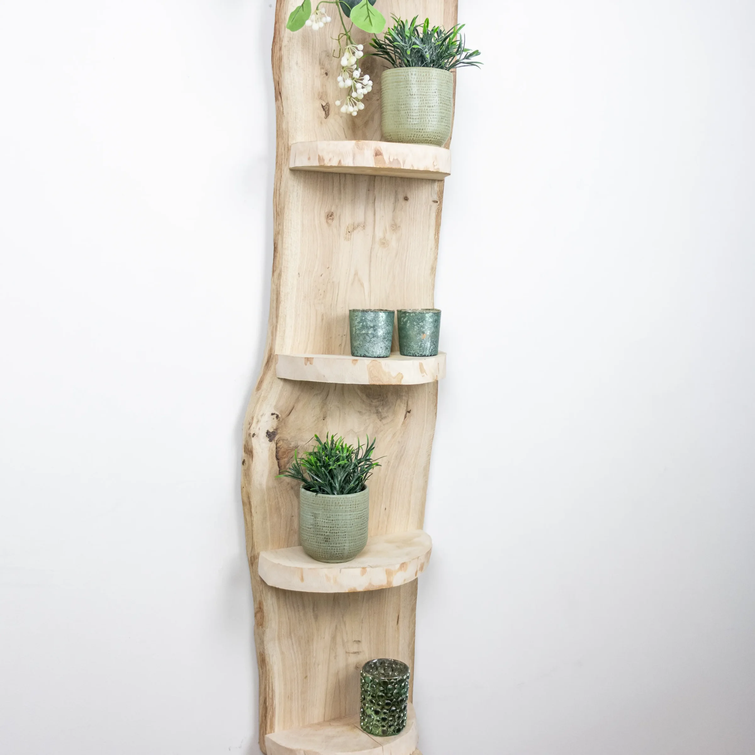 Wand Boomstamrek Eton Geschuurd eiken 150cm (3)