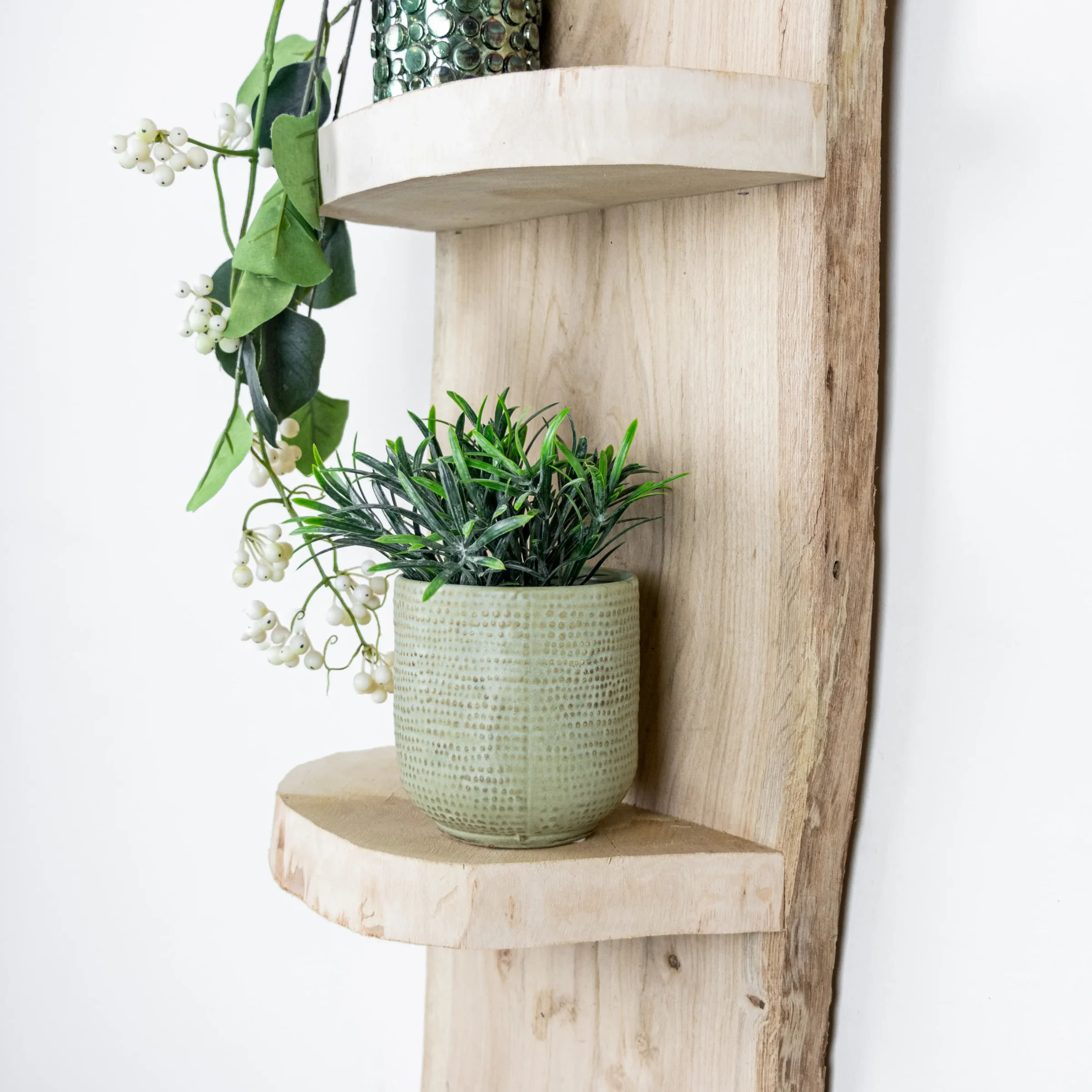 Wand Boomstamrek Eton Geschuurd eiken 150cm (5)