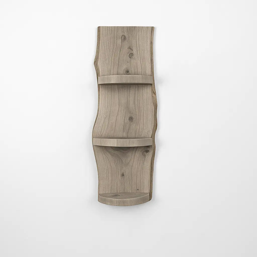 Wand Boomstamrek Javi Grey 25x15x100