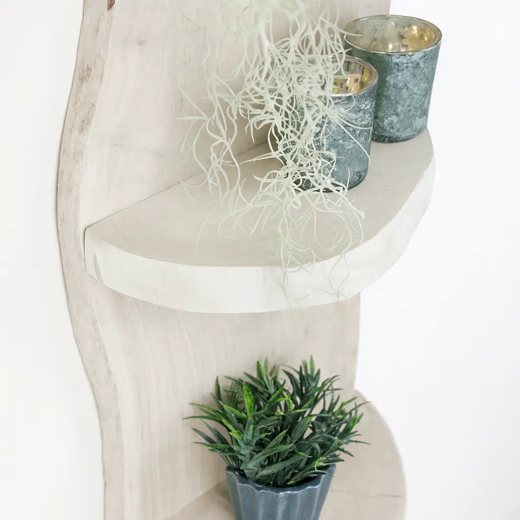 Wand Boomstamrek Svea White Wash 25x15x100 - kopie