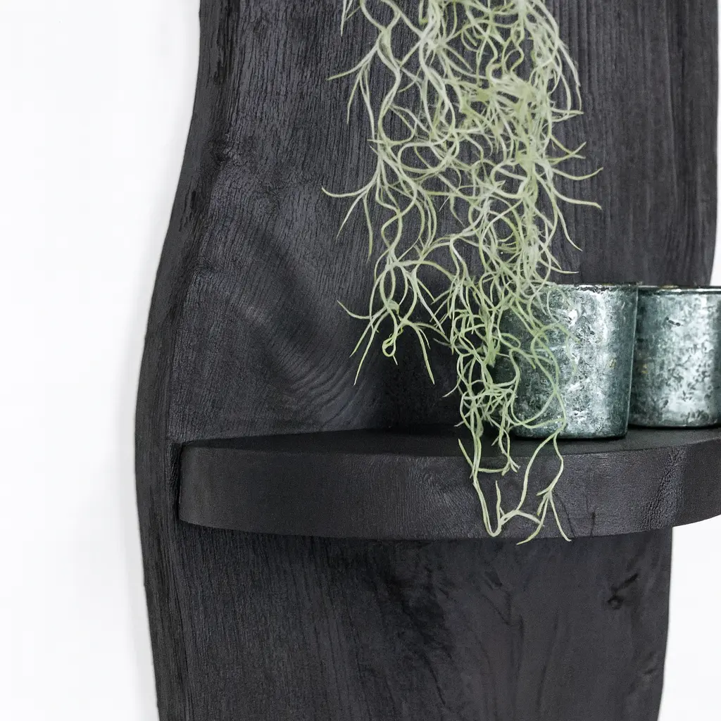 Wand Boomstamrek Vigo Zwart 25x15x100 (6) (1)