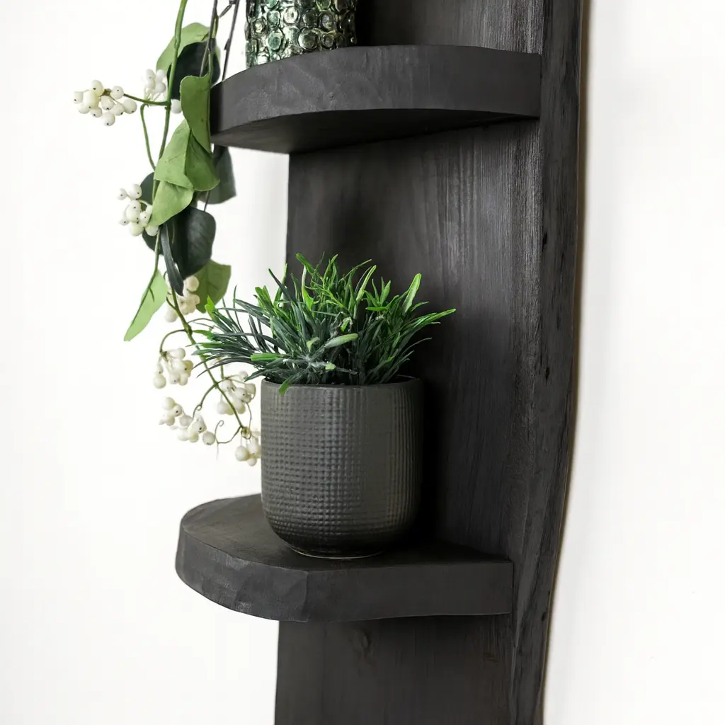 Wand Boomstamrek Vigo Zwart 25x15x150 (6)