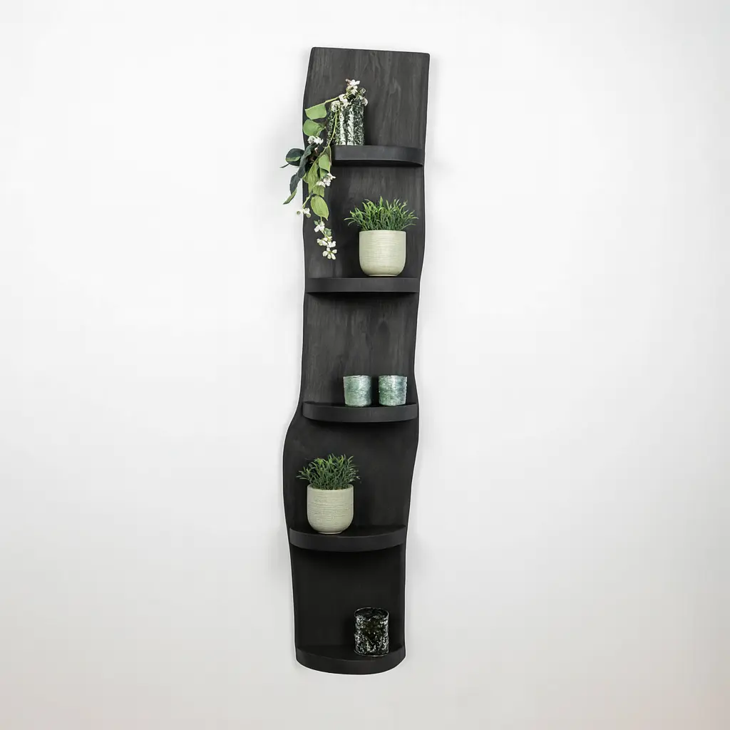 Wand Boomstamrek Vigo Zwart 25x15x150 (8)