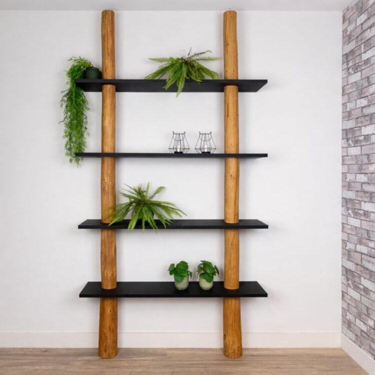 Wandrek Old naturel-zwart